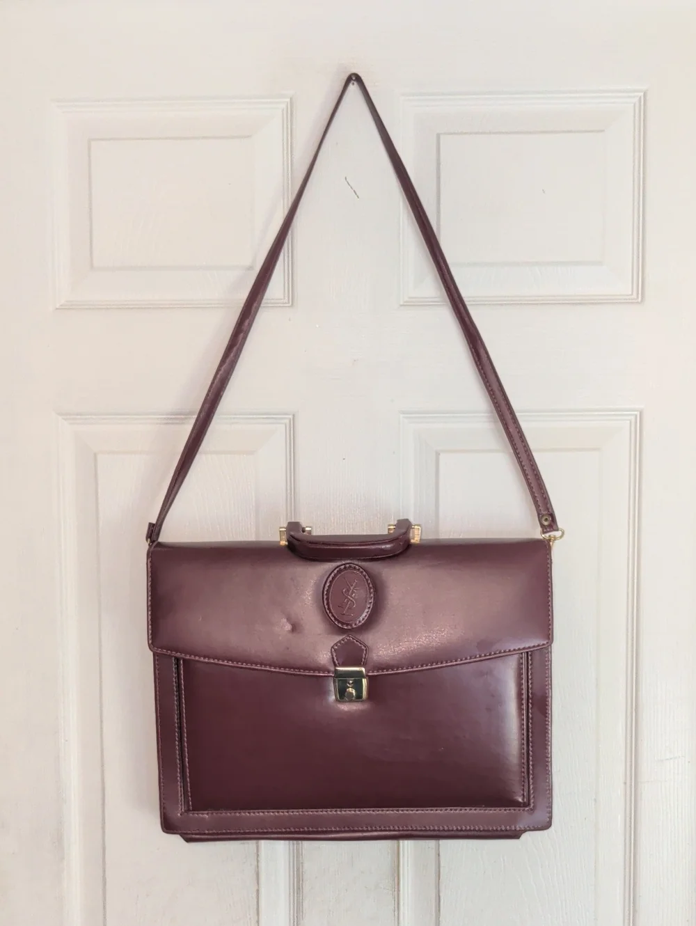 Vintage Yves Saint Laurent Briefcase Bag